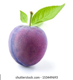 Plum Isolated