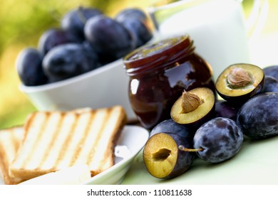 Plum Jam - Marmalade For Breakfast