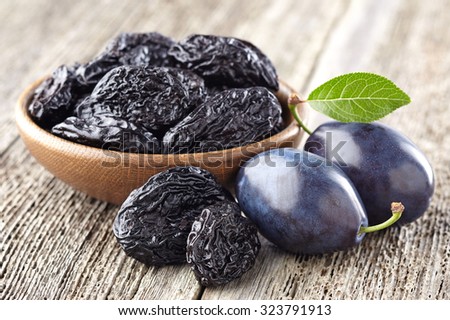 Plum with prunes Stock photo © 