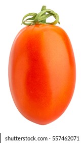 Plum Tomatoes Isolated