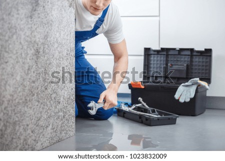 Similar – Image, Stock Photo water damage