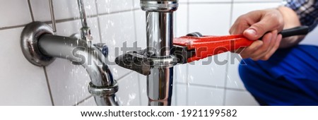 Plumber Water Pipe Leak Repair. Bathroom Leakage