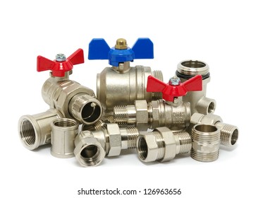 Plumbing Fixtures Piping Parts Stock Photo 126963656 