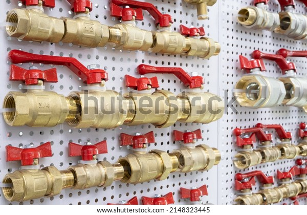 Plumbing fixtures and piping parts, brass connector\
water valve for pipe