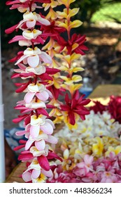 Plumeria Lei Necklaces