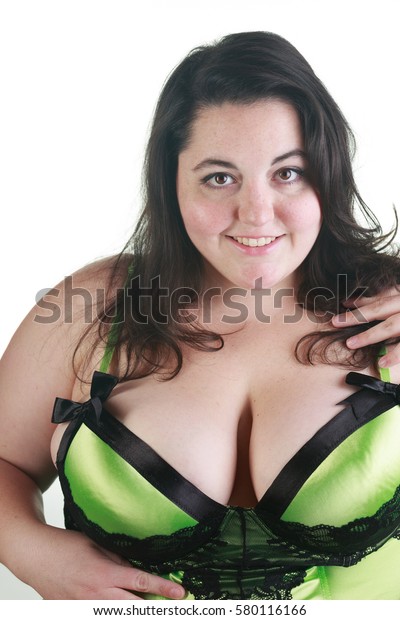 Mary Afbestille jeg behøver Plus Size Bbw Brunette Woman Posing Stock Photo (Edit Now) 580116166