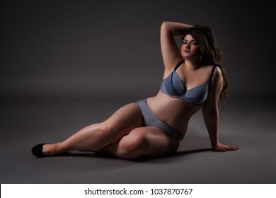 Plus Size Fashion Models Nude - Chubby Naked Woman Images, Stock Photos & Vectors | Shutterstock