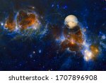 Pluto. Awesome quality planets of solar system. Elements of this image furnished by NASA