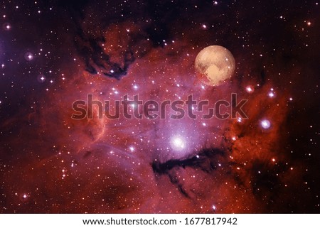 Pluto. Awesome quality planets of solar system. Elements of this image furnished by NASA