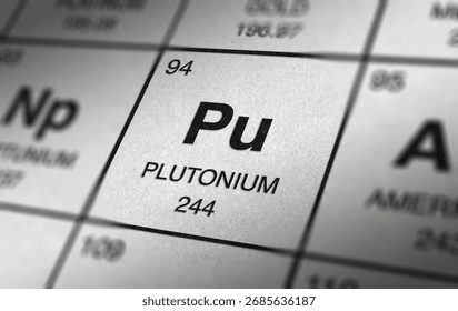 PLUTONIUM Element 94 of the periodic table