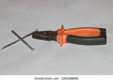 plyer, nail, pipe clip, tools, plumber tools electrician tools 