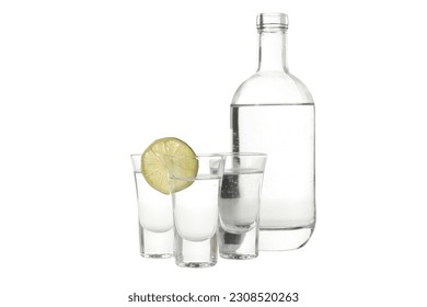 PNG, Concept of strong alcohol drink, vodka