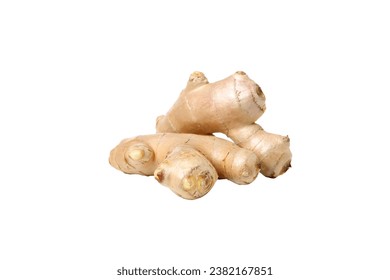 PNG,fresh ginger root, isolated on white background