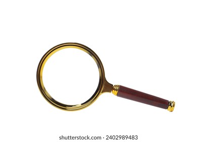 PNG,Magnifying glass, isolated on white background