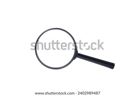 PNG,Magnifying glass, isolated on white background