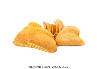 PNG,Potato chips, isolated on white background