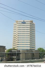 The PNSC Building In Kemari  - Karachi Pakistan - May 2021