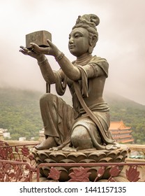 Po Lin Monastery In Hong Kong