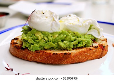 Poached Egg And Avocado On Toast