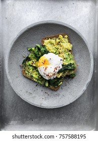 Poached Egg And Avocado On Toast