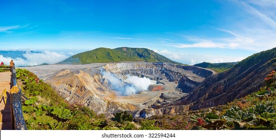 Poas Volcano, Costa Rica, Central America