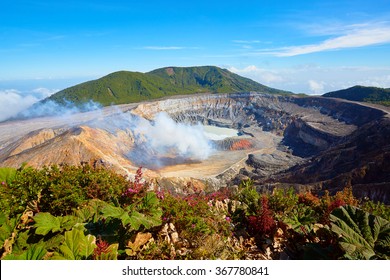 Poas Volcano, Costa Rica, Central America