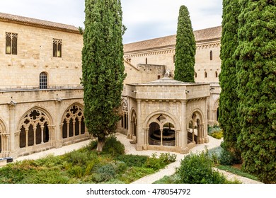 Poblet Monastery In Summer, Spain