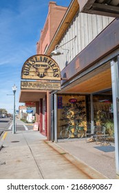 Pocatello, Idaho: November 3, 2021:  A Gun Store In The Town Of Pocatello, Idaho.  The Right To Own Firearms Is Protected By The Second Amendment To The United States Constitution.  