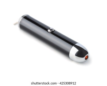 Pocket Laser Pointer Isolated On White