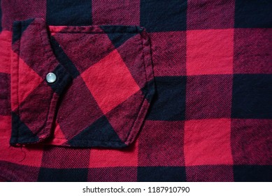 Pocket On The Flannel Shirt