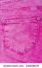 Pocket In Pink Women's Jeans