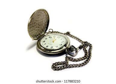 Pocket watch on a chain