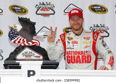 Pocono, PA - Jun 08, 2014:  Dale Earnhardt Jr. (88) Wins The Pocono 400 At Pocono Raceway In Pocono, PA.