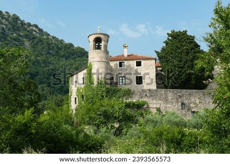 Podmaine Monastery (located in Budva, Montenegro)