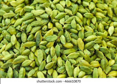 Pods Of Green Cardamom