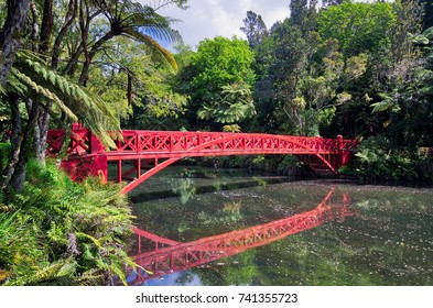 Poet's Bridge In New Plymouth