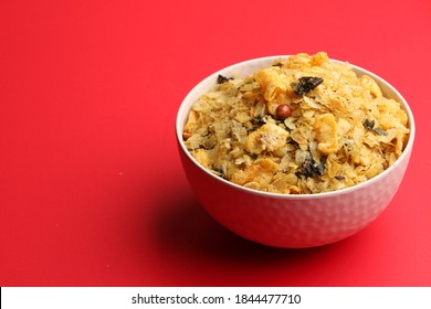 Poha Chivda Or Chivada Is An Indian Popular Snack.