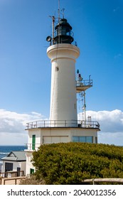Point Lonsdale Lighthouse standing tall on a sunny day