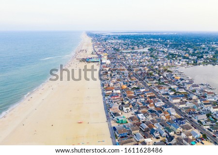 Point Pleasant Beach aerial view