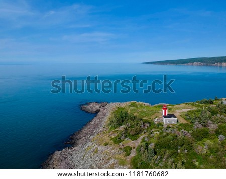 Point prim lighthouse in digby Nova Scotia.