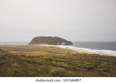 The Point Sur State Historic Park On A Stormy Day