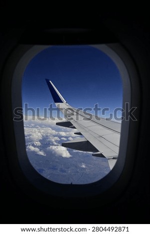 point of view airplane passanger