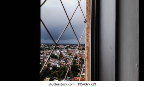 point of view from a window