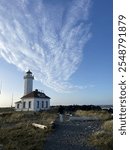 Point Wilson Light - US Coast Guard- Fort Worden State Park- Port Townsend, Washington 