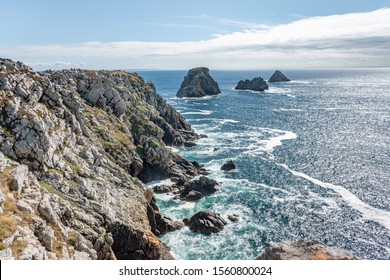 Pointe De Pen-Hir In Brittany In North West France ( Bretagne ) Finistère