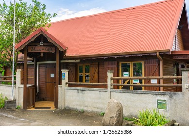 Pointe Noire, Basse-Terre, Guadeloupe - November 6, 2018 : Coffee Museum And Coffee Fabric