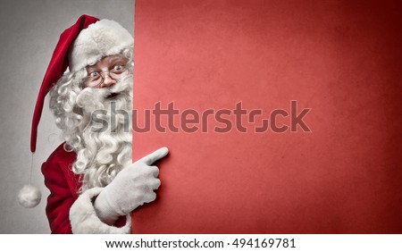 Pointing at a red cardboard