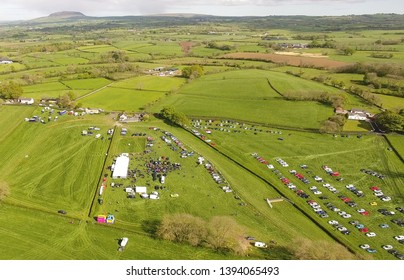 Point-to-Point Horse Racing Steeplechase at Caherty Road Broughshane Ballymena Co Antrim Northern Ireland run by Mid Antrim Hunt on 4th May 2019