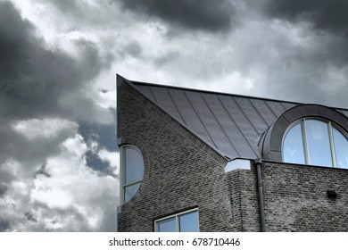 Pointy Architecture With Hdr Sky 