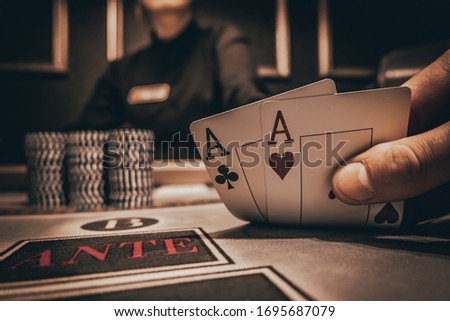 Poker Aces pair, Poker Hands
